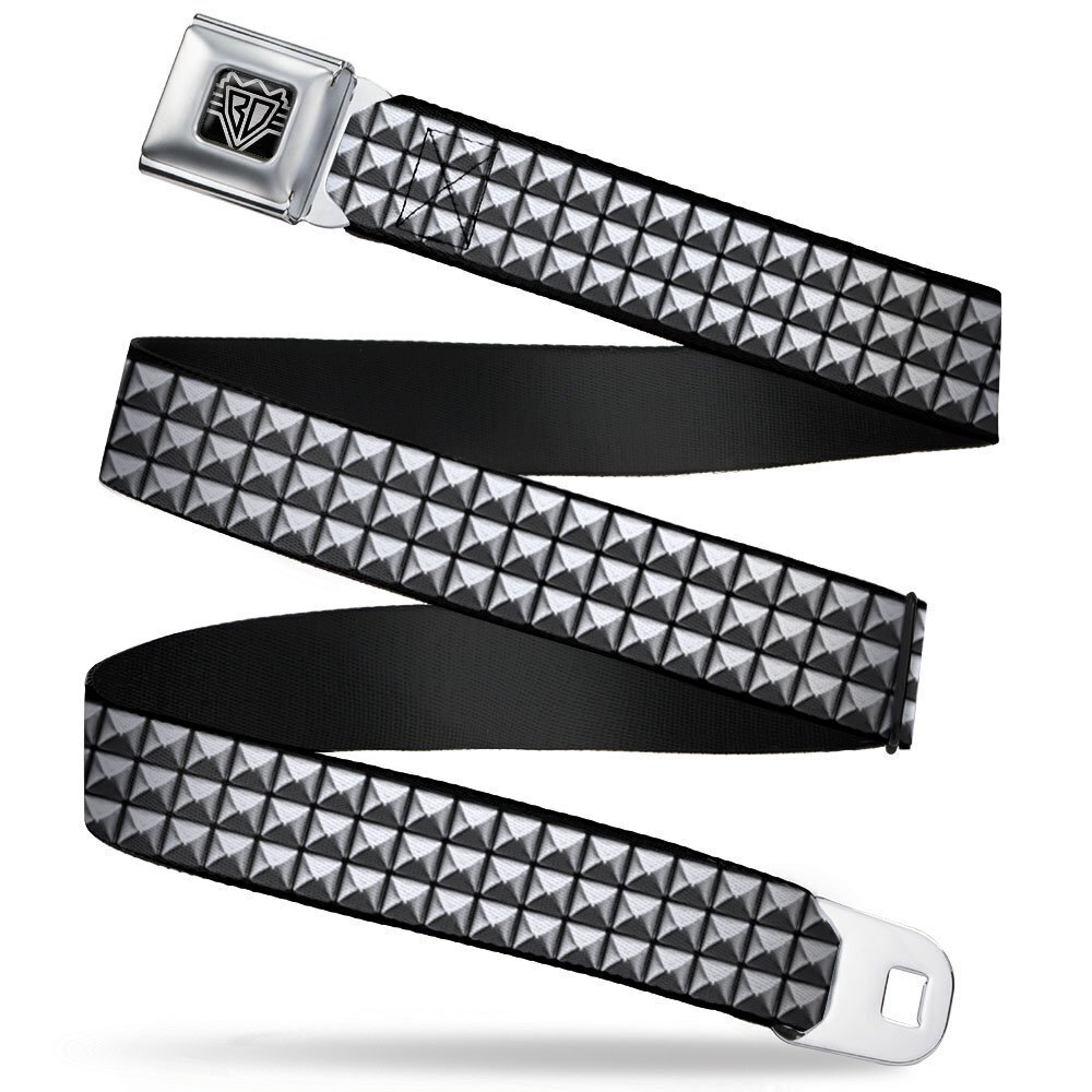 8358 Seatbelt Belt - Studs - 1.5" Wide - 24-38 Inches in Length